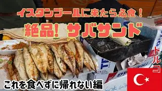 【#5トルコ】絶品の屋台サバサンド! | イスタンブールに行ったら必食