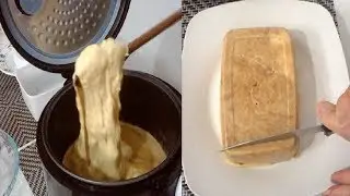Requeijão de Corte Caipira Caseiro! #Receita Caseira 🌹 MARILENE SARAH FIALHO