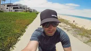 California / bike ride from Redondo Beach to Santa Monica / Marvin Braude bike trail / Los Angeles