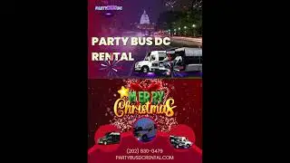 Party Bus Rentals Washington DC for Christmas @partybusdcrental
