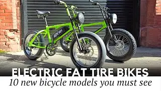 10 New Fat eBikes Mixing Improved Ride Comfort with Electric Motor Power in 2021