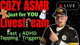 🔴 LIVE NOW! Cozy and Fast ASMR Here! Road to 25K
