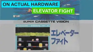 On Actual Hardware  Elevator Fight on the Super Cassette Vision