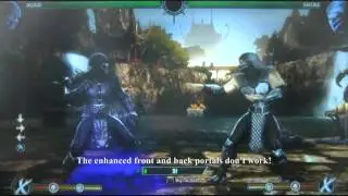 Mortal Kombat 9 - Noob Saibot: The Green Glow Glitch (And Other Things)