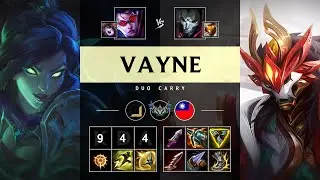 Vayne ADC vs Jhin - TW Challenger Patch 25.14