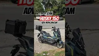 SYM HUSKY 150 mengancam #scooter #adv #motorcycle #ride #shorts