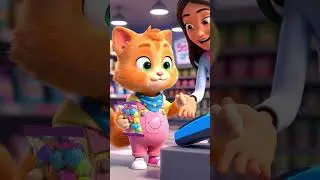Cute Kitten's Magical Bubble Bath Adventure! 🛁✨ | Kids Animation #cat #shorts #funny