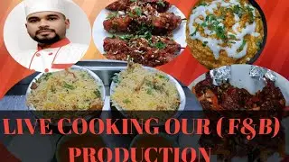 live cooking in tandoor department