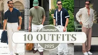 10 Latest Summer Outfit Ideas for Men 2025 | Men's Fashion