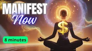 Manifest Money FAST 💰 | 8-Minute Abundance Frequency Shift (Guided Meditation)