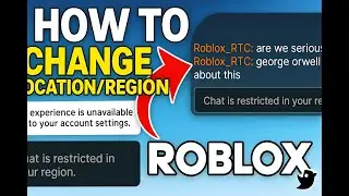 HOW to CHANGE Location/Region In ROBLOX EASY STEPS | Roblox | Tutorial | Fixed | Location | Region |