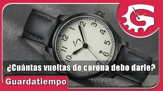 ¿Cómo saber cuántas vueltas de corona necesita un reloj automático para cargarse del todo?