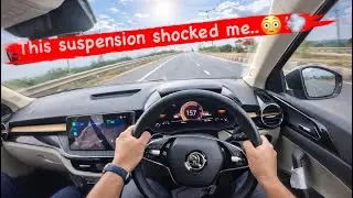 Разгоняю SKODA SLAVIA до предела возможностей 🔥🔥 | Крен кузова 0,0001%❗️ - Обзор
