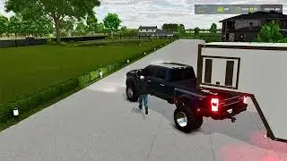 Taking the new drag car home #farmingsimulator25 #fs25 #viral #viralvideos #youtubeshorts #shorts 