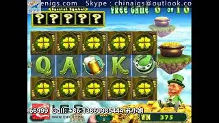 IGS Golden Shamrock slot machine
