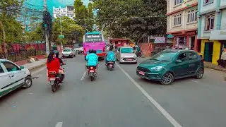 Beautiful Kathmandu City Driving Tour 2022 Ep.4 | Virtual Driving Tour Nepal | Binaural road Sounds