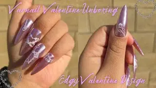 Varnail Valentine Mystery Box Unboxing | Edgy Valentine Design