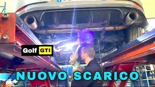 Nuovo scarico al mio Golf Gti 7.5 completo