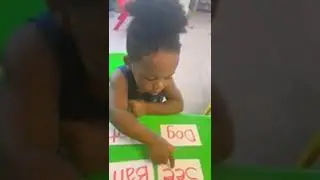 Titus, Exceptionally Smart Toddler knows his Site Words 💙