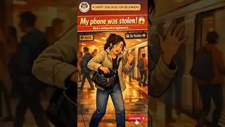 👮&zwj;♂️ &ldquo;My Phone Was Stolen!&rdquo; | English for Reporting a Theft 📱 #esl  #englishshorts #learnenglish