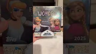 Topps Wonder Box Opening #disney #opening