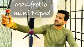 Manfrotto mini tripod | Unboxing | My first impression | Tamil Tech video | althaf rahman | alf