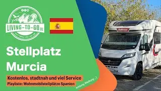 Bewachter und kostenloser  Wohnmobilstellplatz in Murcia.