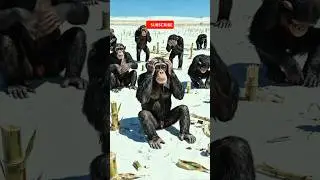 Army Dadi vs Chimpanzee #shorts#armydadi#ai#tree#monkey#savr