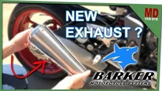 Triumph Street Triple RX - Custom Barker Motorcycle Exhaust