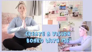 HOW TO MAKE A VISION BOARD 2021 - LAW OF ATTRACTION  - MANIFEST YOUR DREAM LIFE - POSITIVE VIBEZZZ