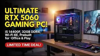 ALCPOK Gaming PC Review | Core i5 14400F & RTX 5060 Performance