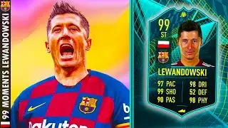 99 MOMENTS LEWANDOWSKI PLAYER REVIEW - FIFA 22 ULTIMATE TEAM