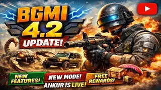 BGMI 4.2 New Update LIVE  Full Fun + Rush Gameplay Hindi Live #GamingLive #MobileGaming #IndianGamer