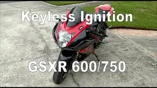 Digital Guard Dawg Keyless KIM System for GSXR 600 & 750 | RFID Keyless Ignition Demo