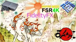 Okami ~AMD FidelityFX | PCSX2 1.7.0 | FSR 4K  'TRUE'  60fps Patched |  PS2 PC Emulation Gameplay