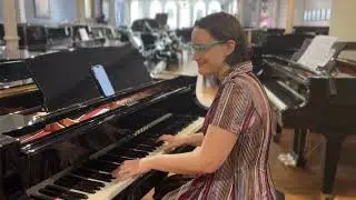 The winner of the mjf piano trail 2024 - Ainsley