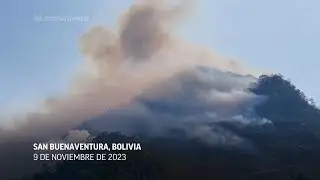 Sequ&iacute;a prolonga y agrava los incendios forestales en Bolivia