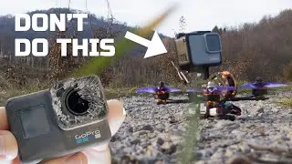 HOW to WRECK a GOPRO on an FPV DRONE, TYRO79