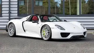 2014 Porsche 918 Spyder Weissach Package - PTS Oryx White - Walkaround (4K)