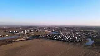 Blackberry Creek Elburn Illinois 4K Aerial