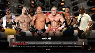 [WWE 2K22] The Godfather vs Goldberg '03 vs The Rock '98 vs Triple H '03 vs Faarooq '98 vs Mankind