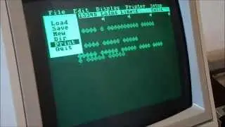 Atari 800XL Atari 1029 drukowanie z Atari cz. 2