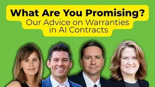 AI Contracts 2025: What Are You Promising? Warranties in Contracts for AI Products