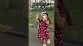 Jalan jalan di Cluster The Pltinum// Main di taman Bersama teman