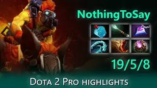 NothingToSay 19-5 Batrider | Dota 2 Epic Pro Highlights