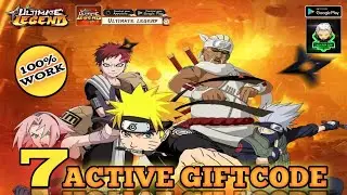 100% WORK 7 ACTIVE GIFTCODE ULTIMATE LEGEND: SIX PATHS | JUTSU LEGEND ULTIMATE WAR