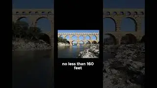 how roman aqueducts crossed valleys with stunning arches and inverted siphons