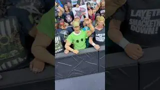 I Put GREEN SHIRT GUY In My WWE Figure Arena!