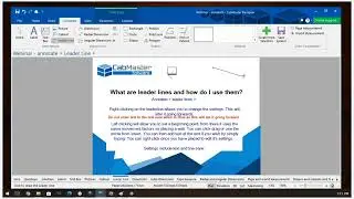 WEBINAR: Enhancing your CabMaster Drawings with Annotations