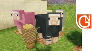 Minecraft · Let's Play #75 · Dispenser Sheep Shearer Farm